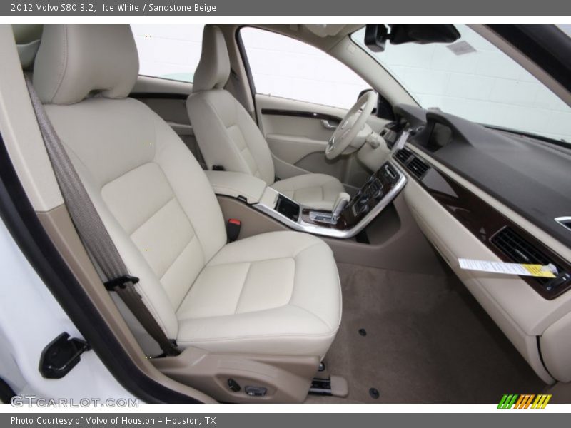 Ice White / Sandstone Beige 2012 Volvo S80 3.2