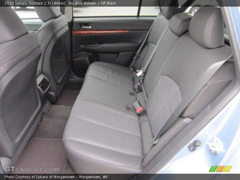 Sky Blue Metallic / Off Black 2012 Subaru Outback 2.5i Limited