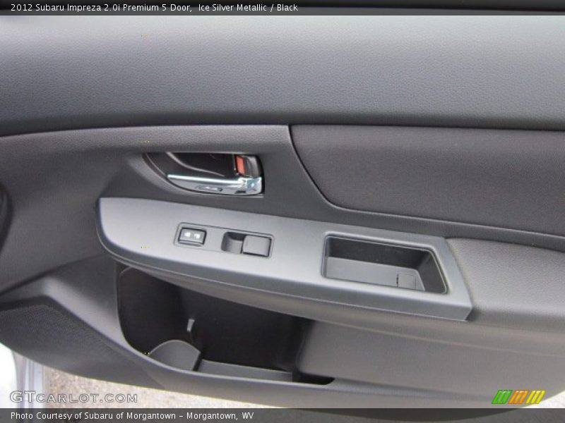 Ice Silver Metallic / Black 2012 Subaru Impreza 2.0i Premium 5 Door