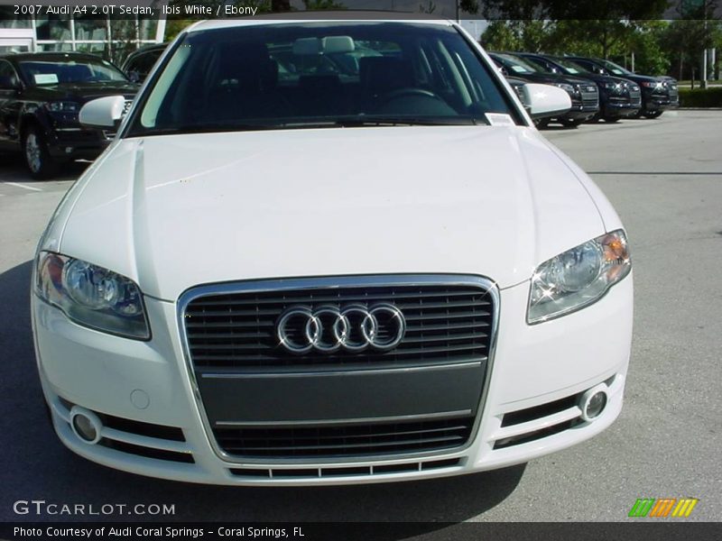 Ibis White / Ebony 2007 Audi A4 2.0T Sedan
