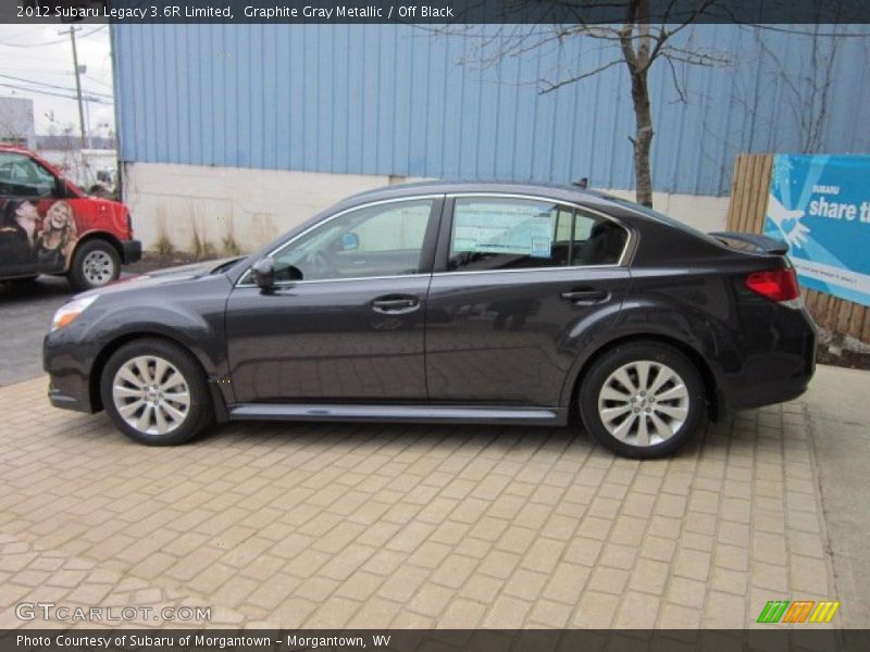  2012 Legacy 3.6R Limited Graphite Gray Metallic