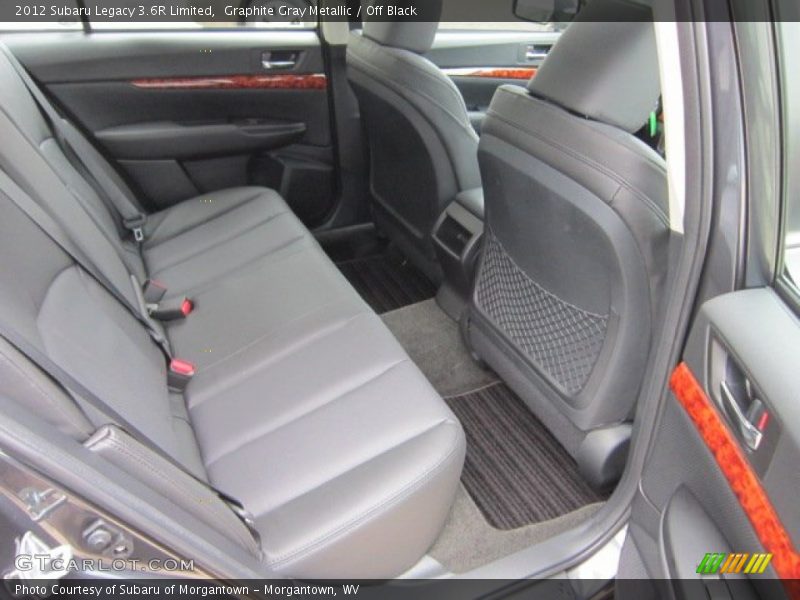 Graphite Gray Metallic / Off Black 2012 Subaru Legacy 3.6R Limited
