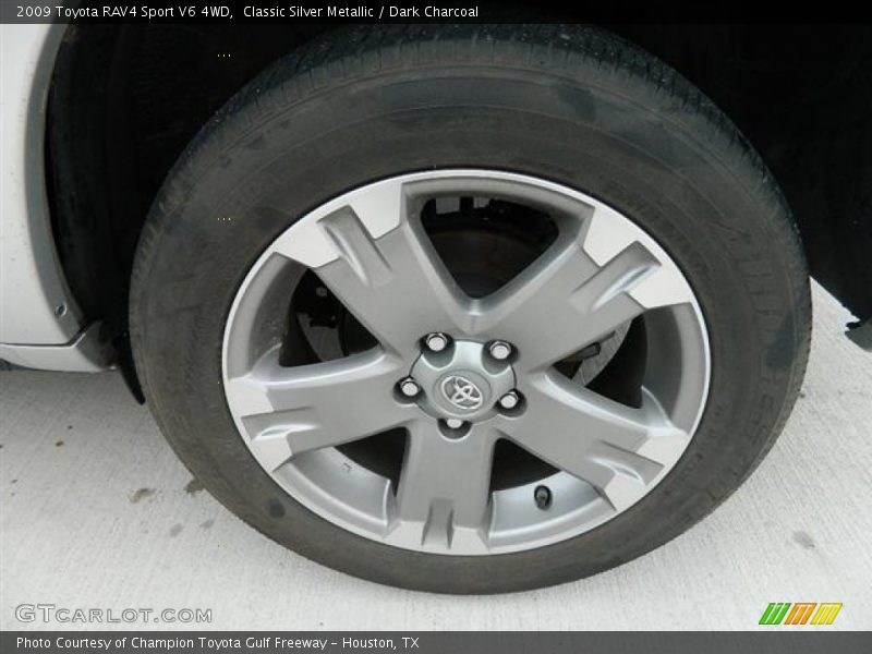 Classic Silver Metallic / Dark Charcoal 2009 Toyota RAV4 Sport V6 4WD