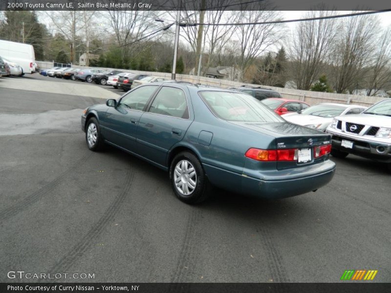 Sailfin Blue Metallic / Gray 2000 Toyota Camry LE