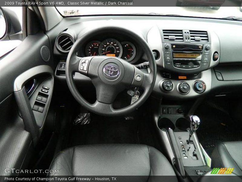 Classic Silver Metallic / Dark Charcoal 2009 Toyota RAV4 Sport V6 4WD