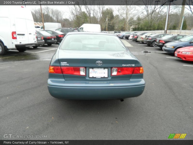 Sailfin Blue Metallic / Gray 2000 Toyota Camry LE