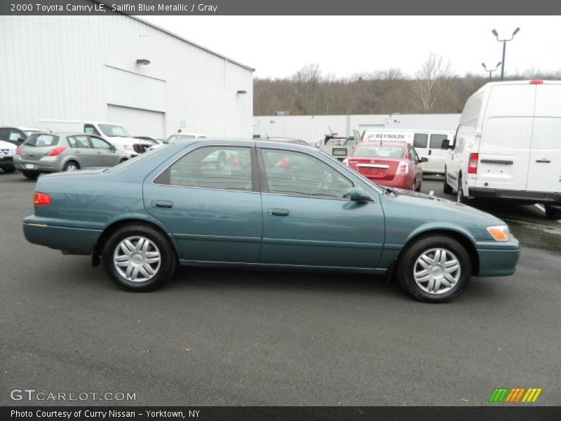 Sailfin Blue Metallic / Gray 2000 Toyota Camry LE
