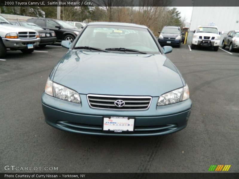 Sailfin Blue Metallic / Gray 2000 Toyota Camry LE