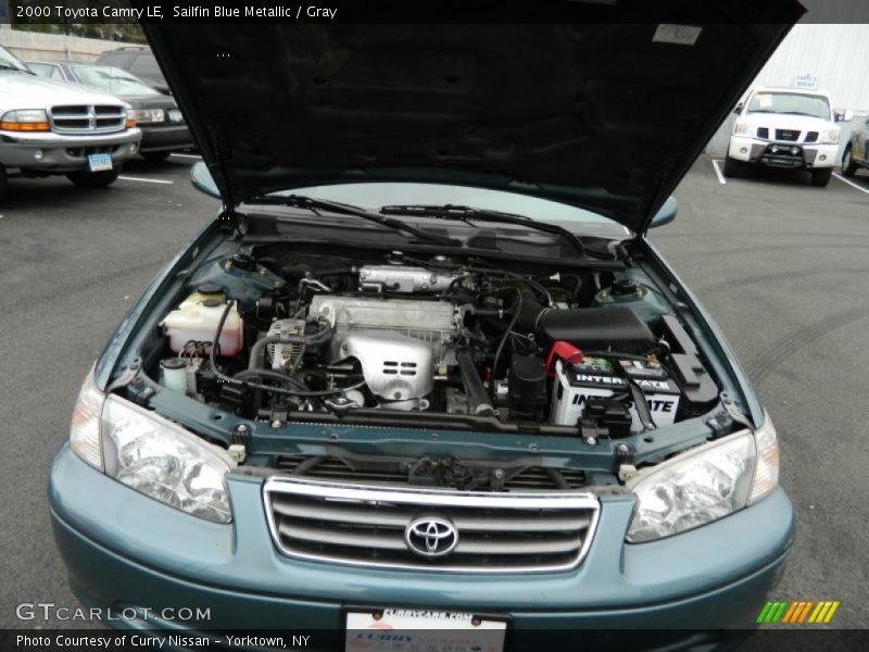 Sailfin Blue Metallic / Gray 2000 Toyota Camry LE