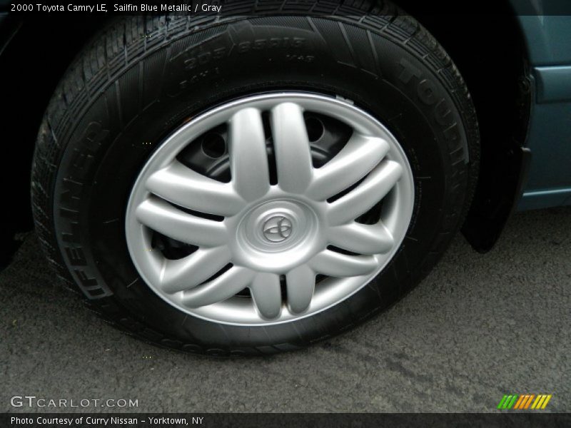 Sailfin Blue Metallic / Gray 2000 Toyota Camry LE