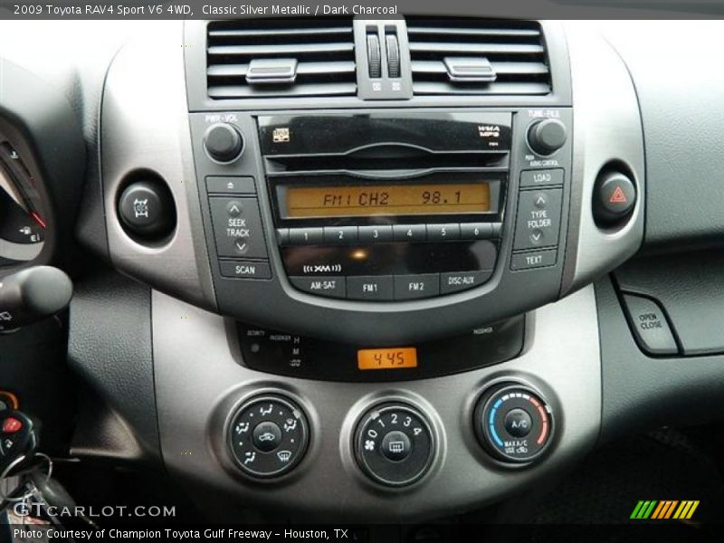 Classic Silver Metallic / Dark Charcoal 2009 Toyota RAV4 Sport V6 4WD