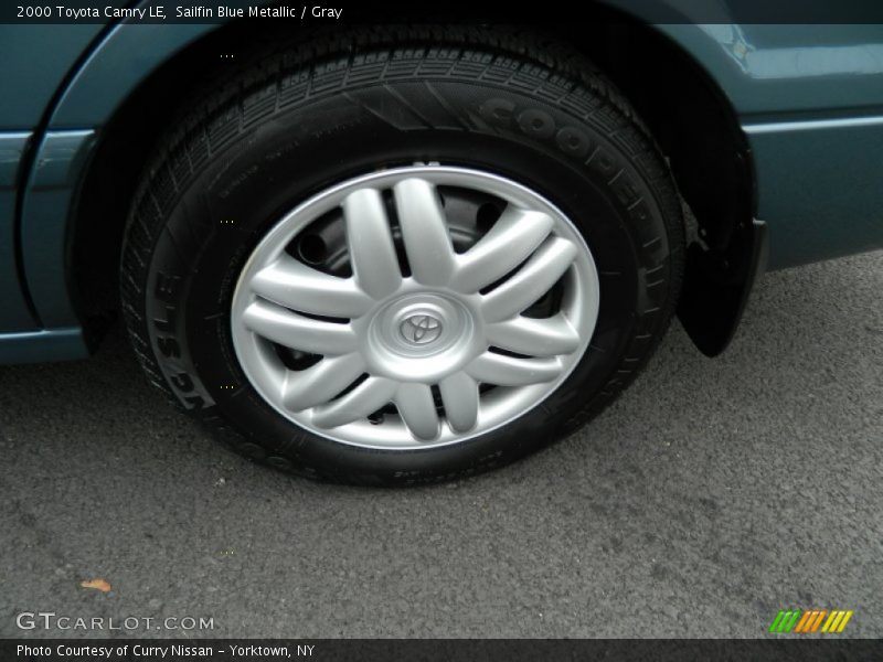 Sailfin Blue Metallic / Gray 2000 Toyota Camry LE
