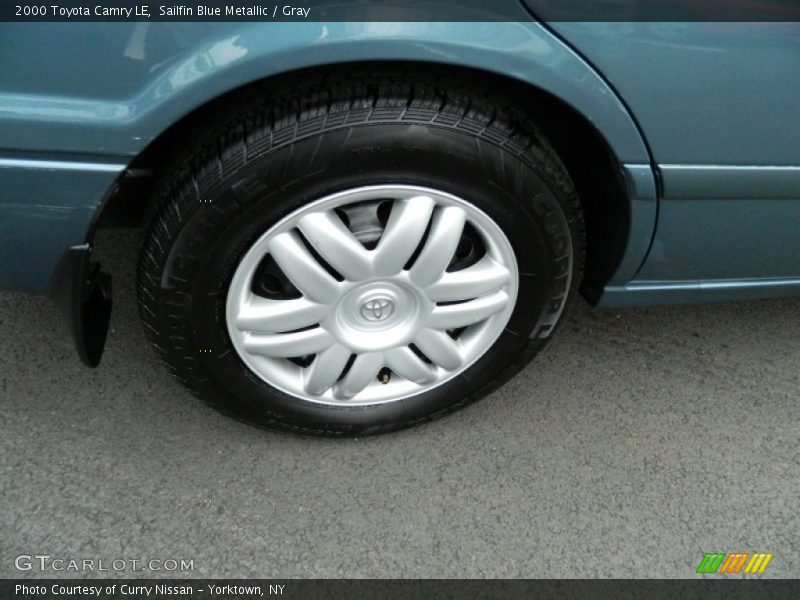 Sailfin Blue Metallic / Gray 2000 Toyota Camry LE