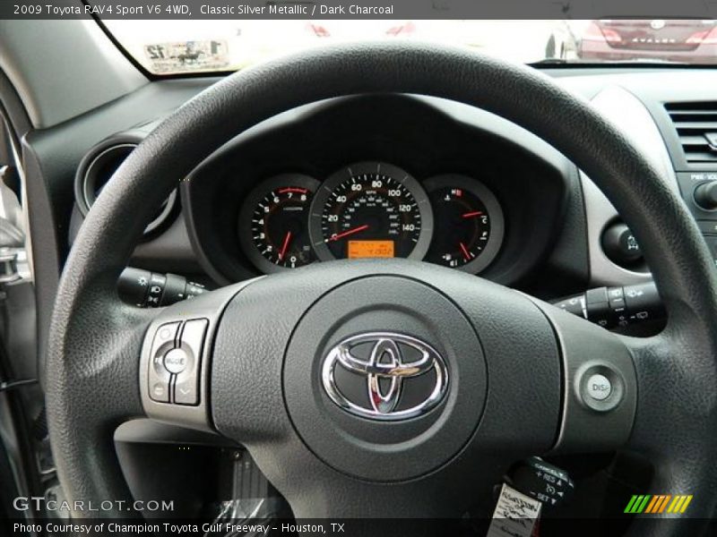 Classic Silver Metallic / Dark Charcoal 2009 Toyota RAV4 Sport V6 4WD