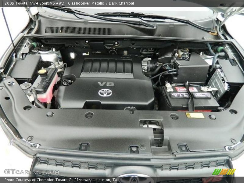  2009 RAV4 Sport V6 4WD Engine - 3.5 Liter DOHC 24-Valve Dual VVT-i V6