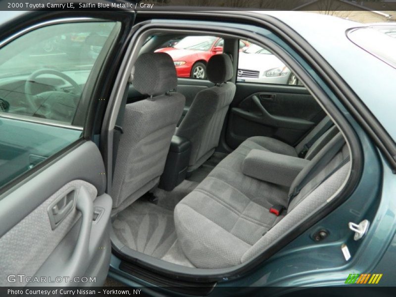 Sailfin Blue Metallic / Gray 2000 Toyota Camry LE