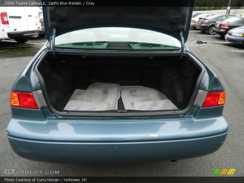 Sailfin Blue Metallic / Gray 2000 Toyota Camry LE