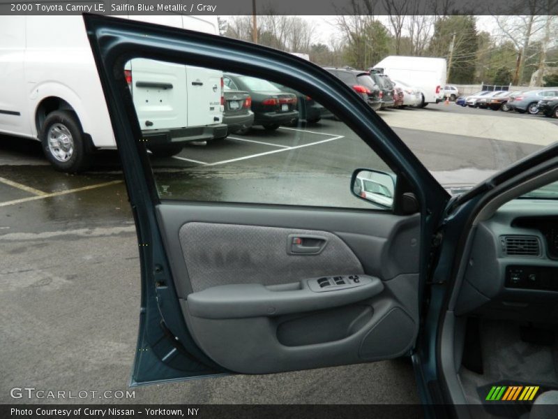 Sailfin Blue Metallic / Gray 2000 Toyota Camry LE