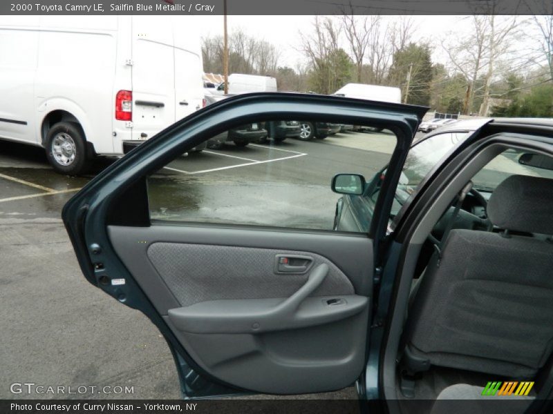 Sailfin Blue Metallic / Gray 2000 Toyota Camry LE