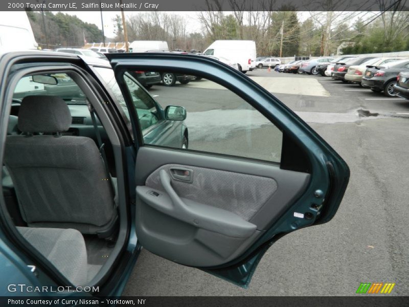 Sailfin Blue Metallic / Gray 2000 Toyota Camry LE