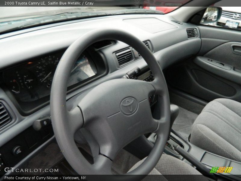Sailfin Blue Metallic / Gray 2000 Toyota Camry LE