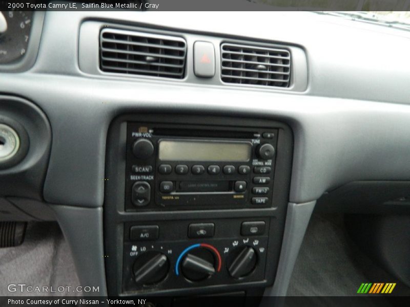 Sailfin Blue Metallic / Gray 2000 Toyota Camry LE