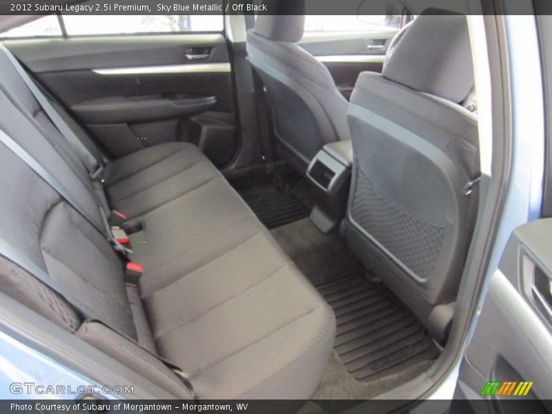 Sky Blue Metallic / Off Black 2012 Subaru Legacy 2.5i Premium