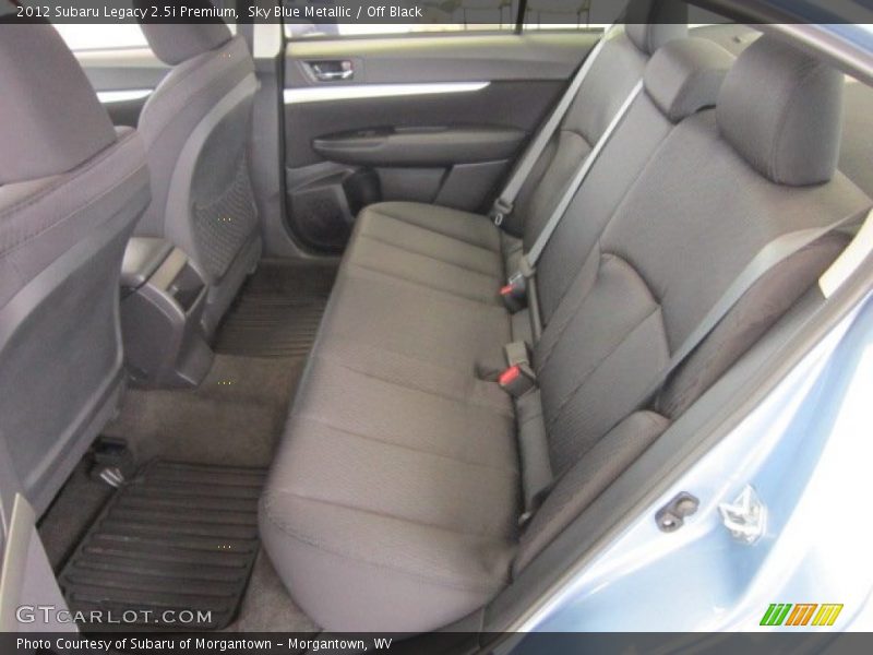 Sky Blue Metallic / Off Black 2012 Subaru Legacy 2.5i Premium
