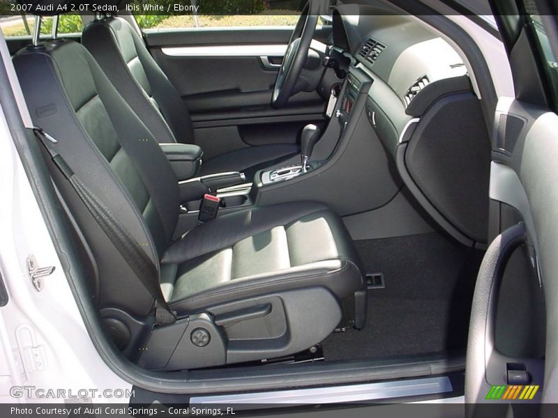 Ibis White / Ebony 2007 Audi A4 2.0T Sedan