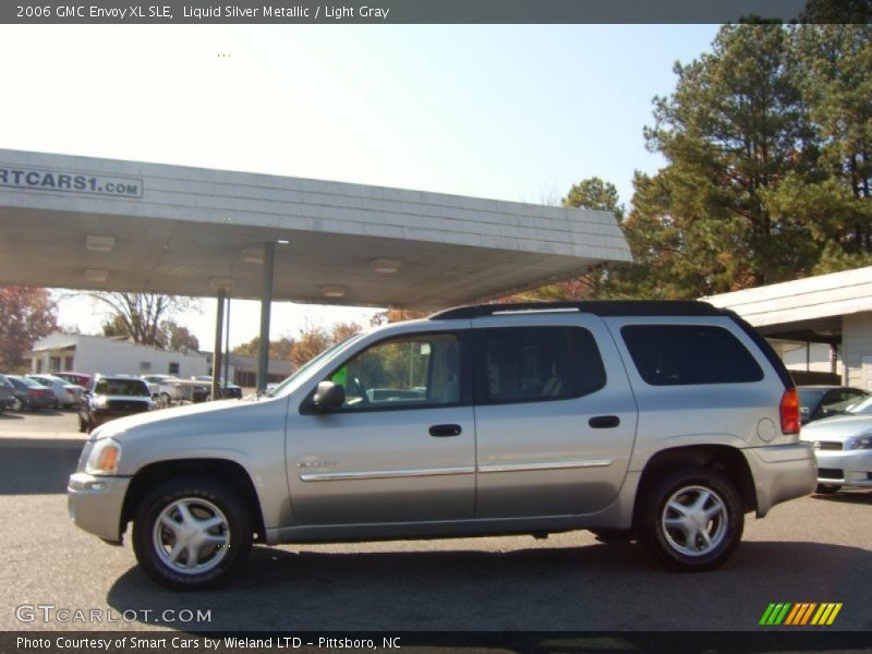 Liquid Silver Metallic / Light Gray 2006 GMC Envoy XL SLE