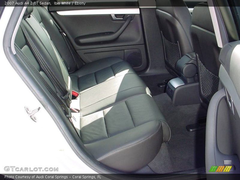Ibis White / Ebony 2007 Audi A4 2.0T Sedan