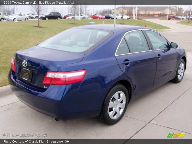 Blue Ribbon Metallic / Ash 2009 Toyota Camry LE