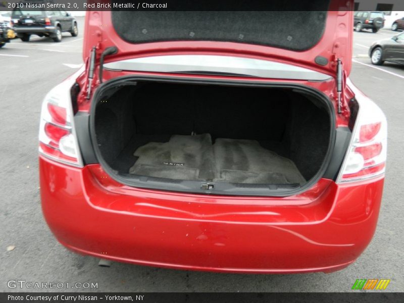 Red Brick Metallic / Charcoal 2010 Nissan Sentra 2.0