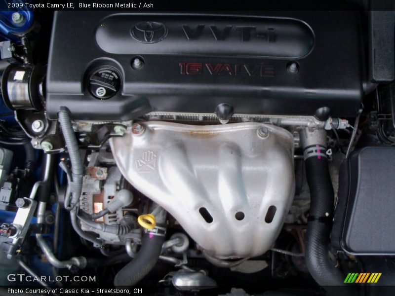 Blue Ribbon Metallic / Ash 2009 Toyota Camry LE