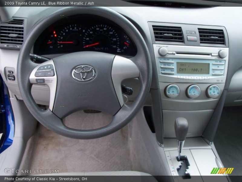 Blue Ribbon Metallic / Ash 2009 Toyota Camry LE