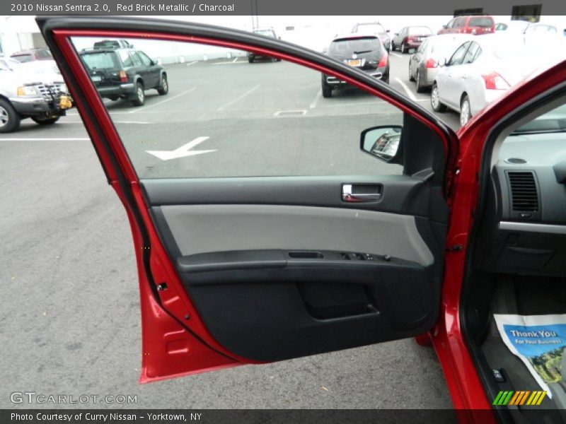 Red Brick Metallic / Charcoal 2010 Nissan Sentra 2.0