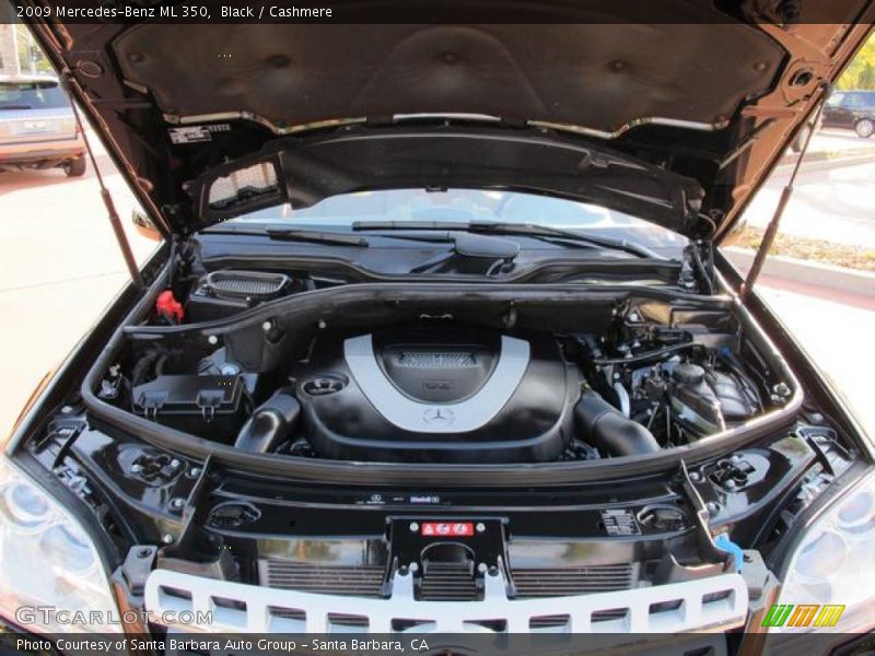 Black / Cashmere 2009 Mercedes-Benz ML 350