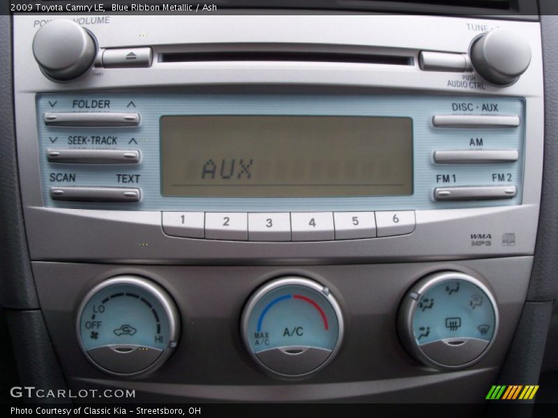 Blue Ribbon Metallic / Ash 2009 Toyota Camry LE