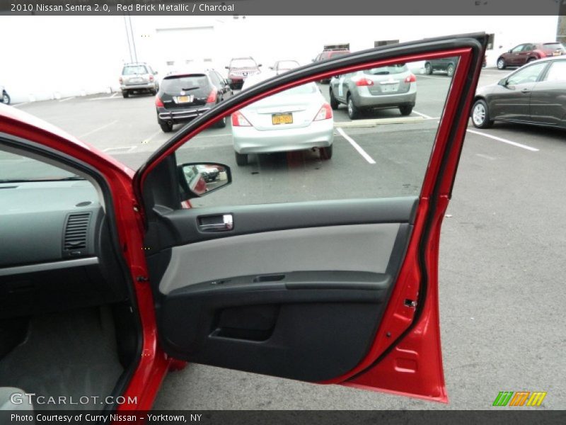 Red Brick Metallic / Charcoal 2010 Nissan Sentra 2.0