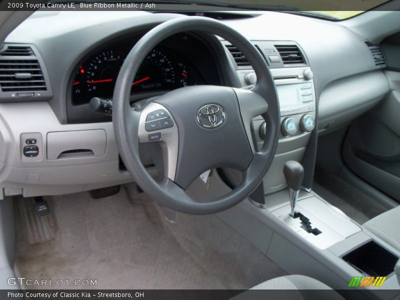 Blue Ribbon Metallic / Ash 2009 Toyota Camry LE