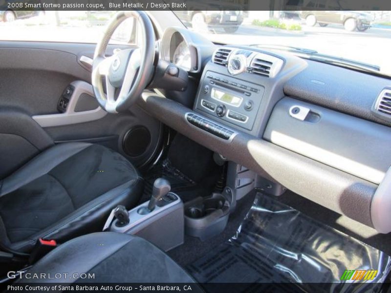 Blue Metallic / Design Black 2008 Smart fortwo passion coupe