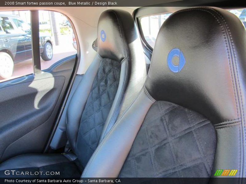 Blue Metallic / Design Black 2008 Smart fortwo passion coupe