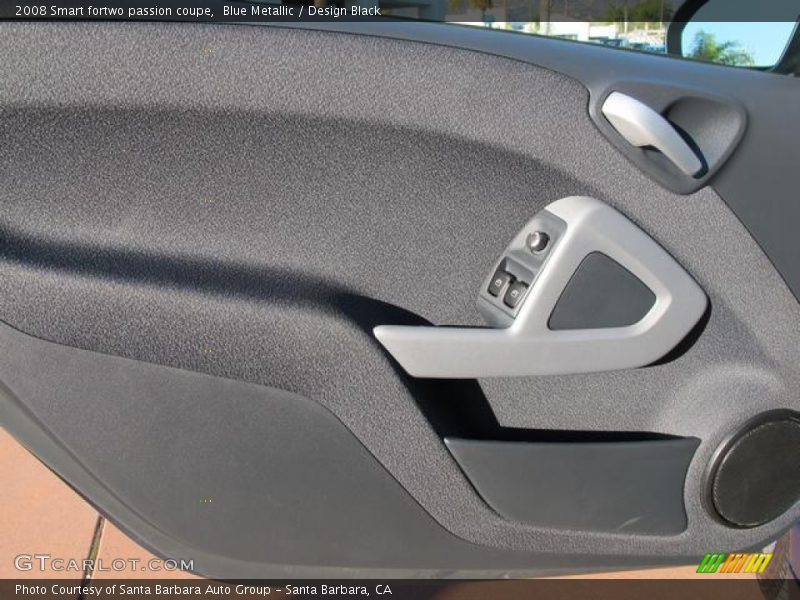 Blue Metallic / Design Black 2008 Smart fortwo passion coupe