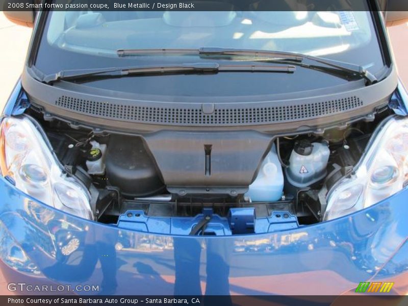 Blue Metallic / Design Black 2008 Smart fortwo passion coupe