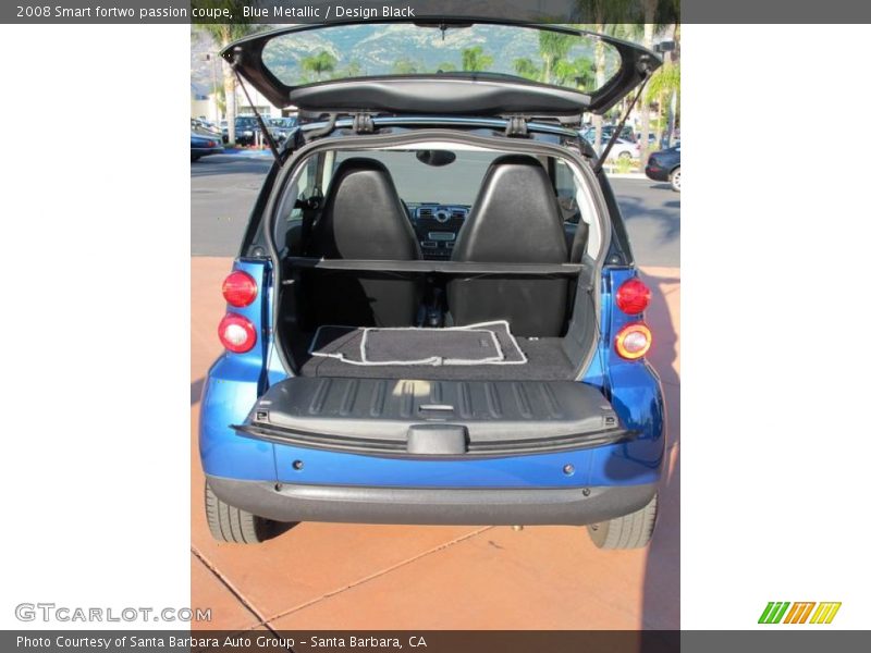 Blue Metallic / Design Black 2008 Smart fortwo passion coupe