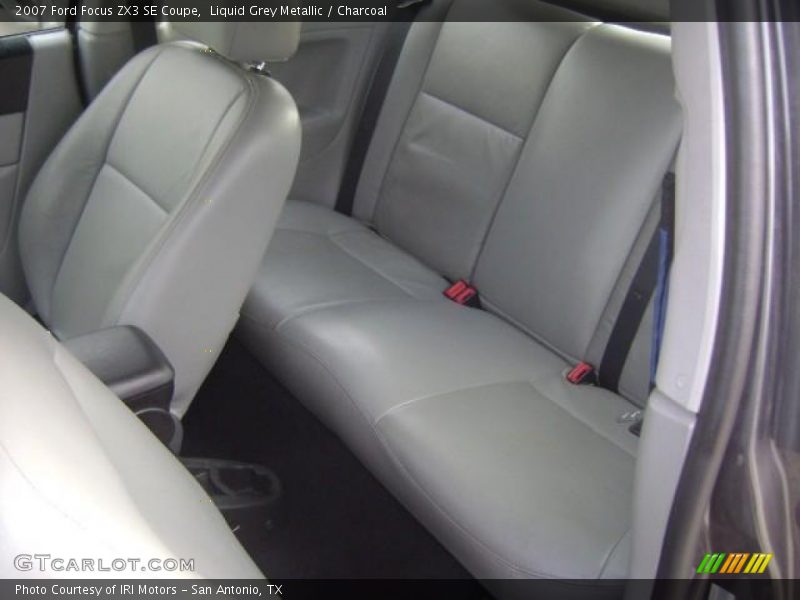 Liquid Grey Metallic / Charcoal 2007 Ford Focus ZX3 SE Coupe