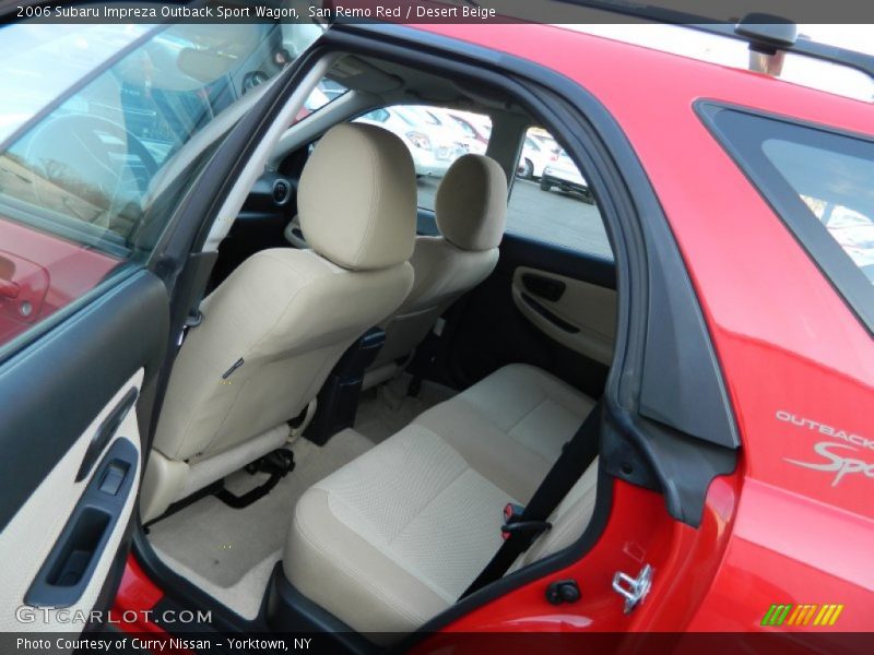 San Remo Red / Desert Beige 2006 Subaru Impreza Outback Sport Wagon