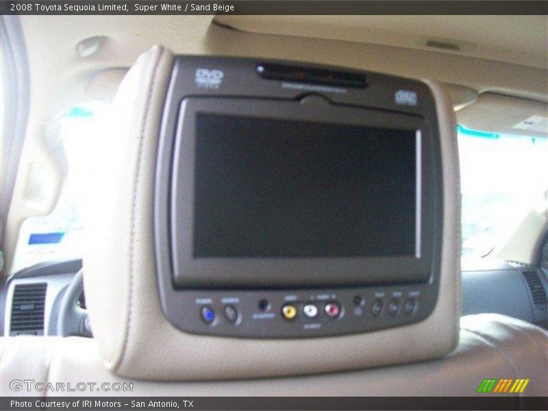 Super White / Sand Beige 2008 Toyota Sequoia Limited