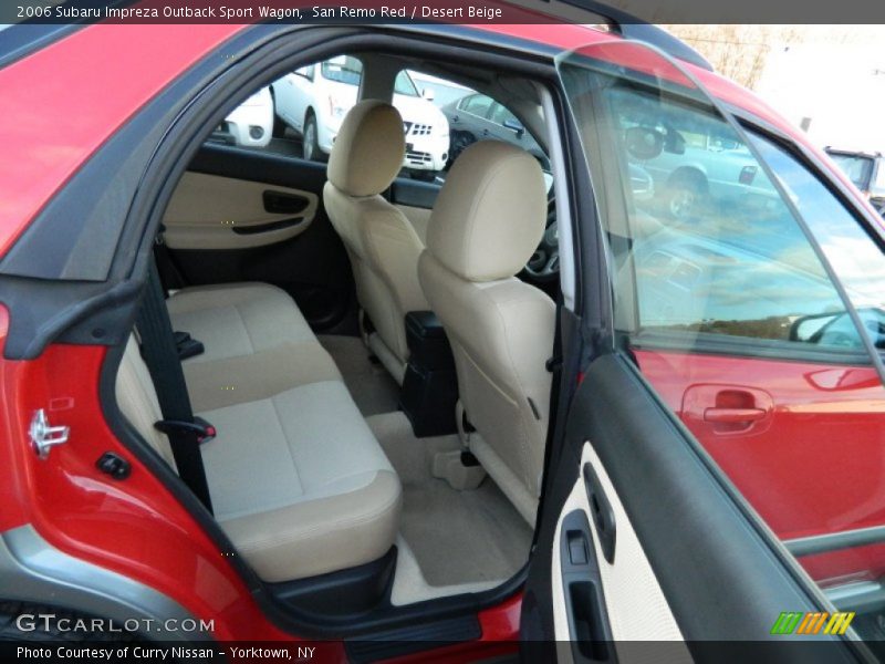 San Remo Red / Desert Beige 2006 Subaru Impreza Outback Sport Wagon