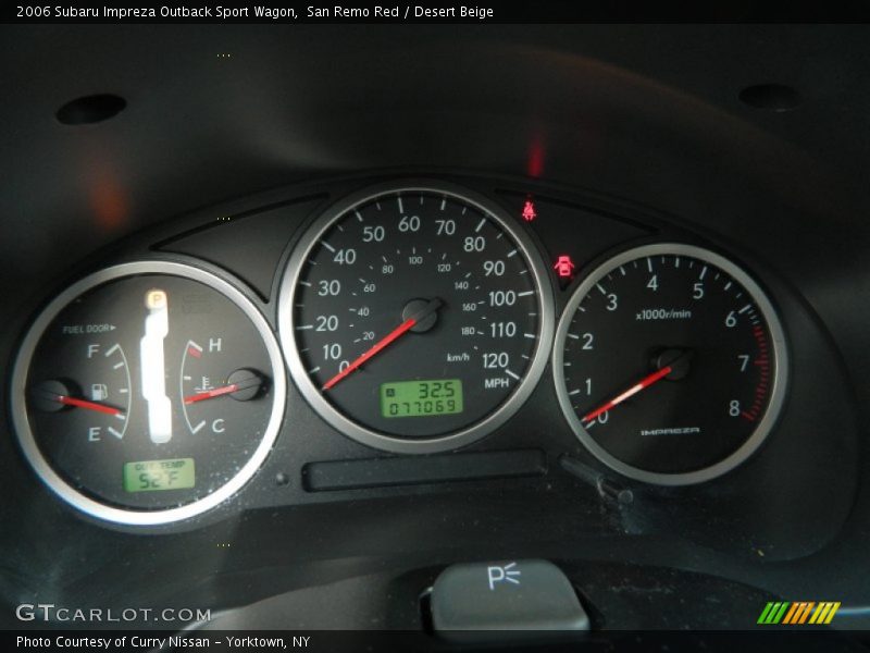 San Remo Red / Desert Beige 2006 Subaru Impreza Outback Sport Wagon